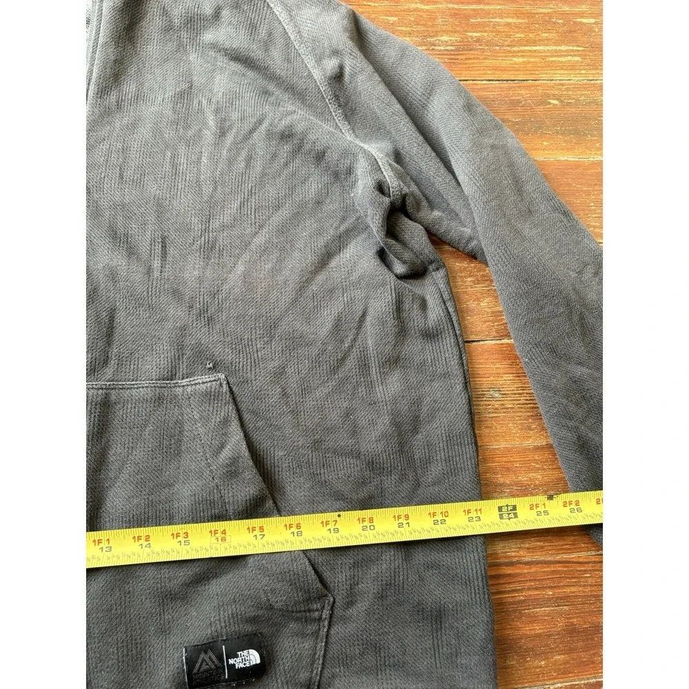 The North Face Hoodie Mens XL Gray Mountain Athletics Full Zip Fleece Jacket